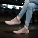 breathable Pale Lavender sock shoes (4)